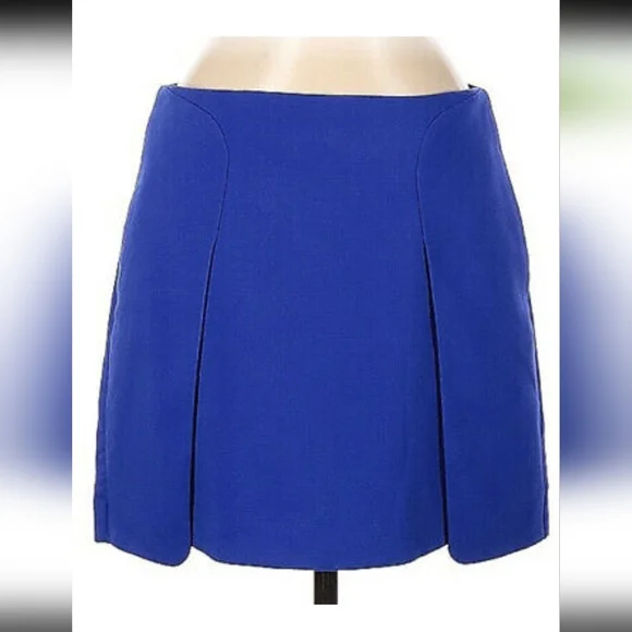 Banana Republic Women’s Sz 6 Blue Mini Pencil Skirt - Picture 1 of 10